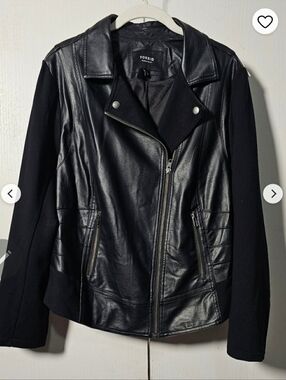 🖤 Torrid Faux Leather Moto Jacket – Size 3